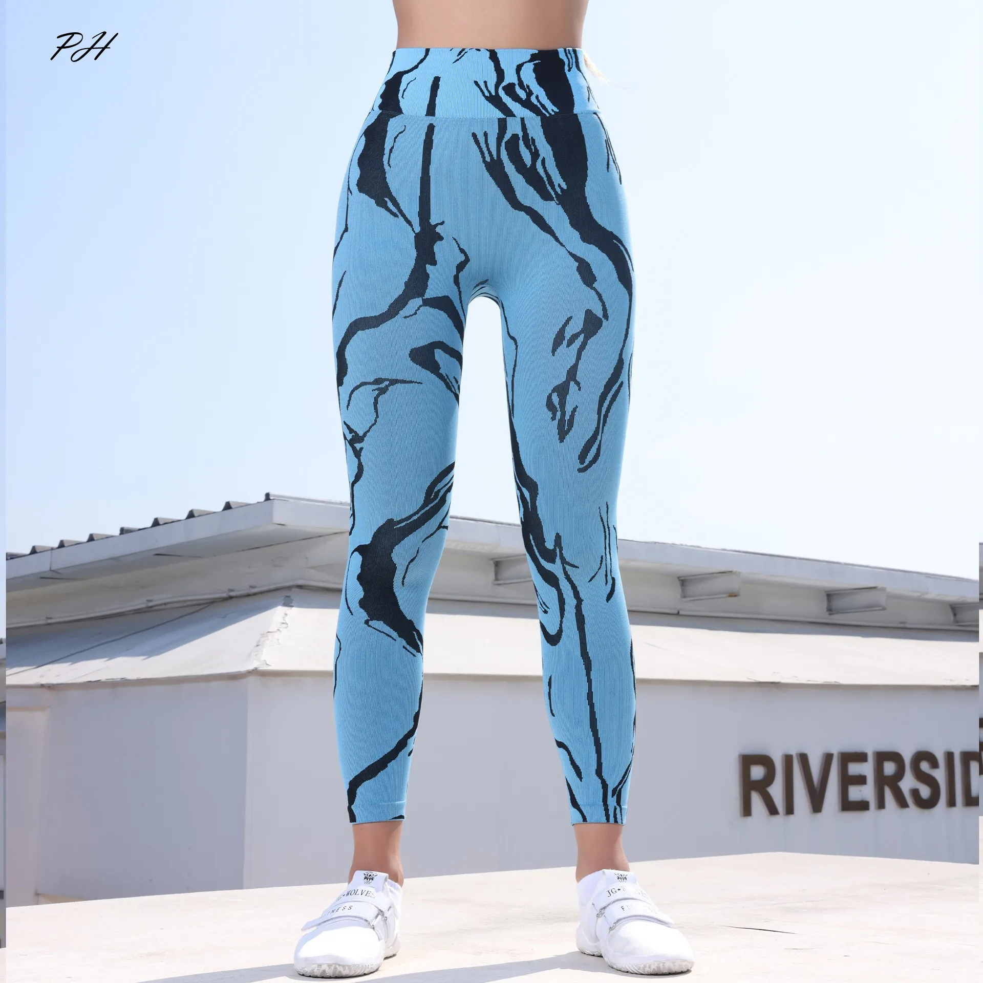 

Printed Yoga Pants Women Push Up High Waist Leggings Stretch Athletic Sexy Casual Seamless Gym Leggings Femme