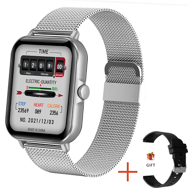 Touch Dial Call Fitness Tracker IP67 Waterproof Smartwatch Men Women 2022 New Bluetooth Answer Call Smart Watch Men +Box