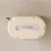 Cheese Non Perforated Multifunctional Wall Mounted Waterproof Toilet Paper Holder Household Coffee Table Paper Drawer Box 3