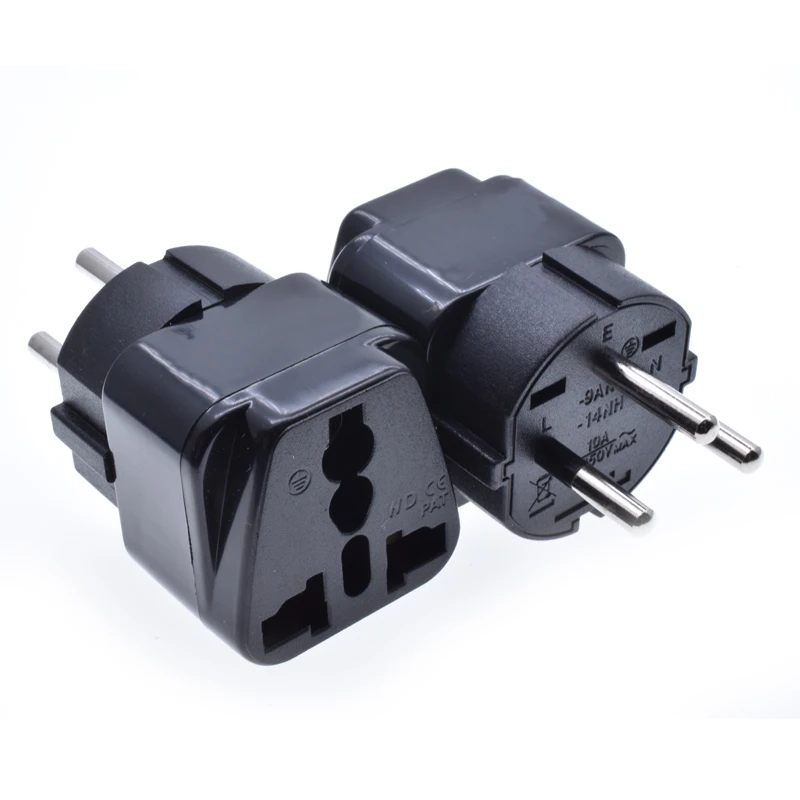 (1 Piece) Israel Plug Adapter Converter Universal Outlet Accept Travel