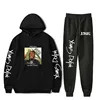 Rapper Young Dolph Men's Sportswear Sets Casual Tracksuit Two Piece Set Top and Pants Sweat Suit Male Sporting Suits Streetwear 4