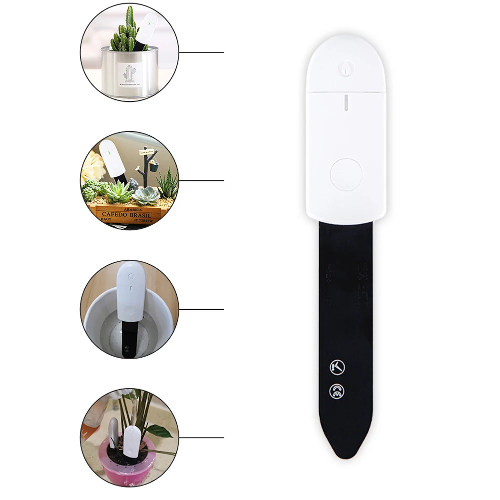 Soil Moisture Sensor Soil Moisture Meter Soil Moisture Sensor Monitor Plants Moist Testing Tool Soil Hygrometer Plant Detector Garden Care Planting Humidity Meter