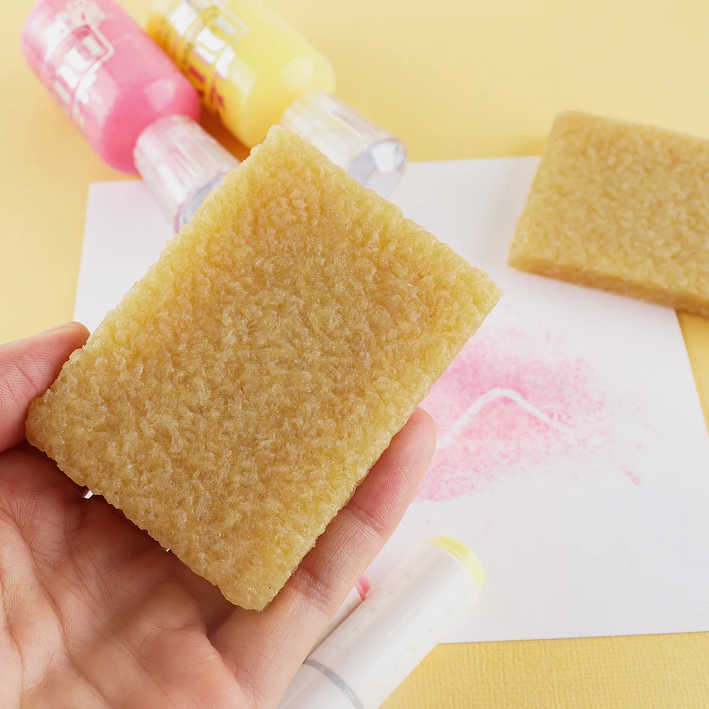 2PCS Stamp Cleaning Sponge for Crafting Stamp Scrubber Easily Multi-purpose  Scrubber Hand Card Making Tools - AliExpress
