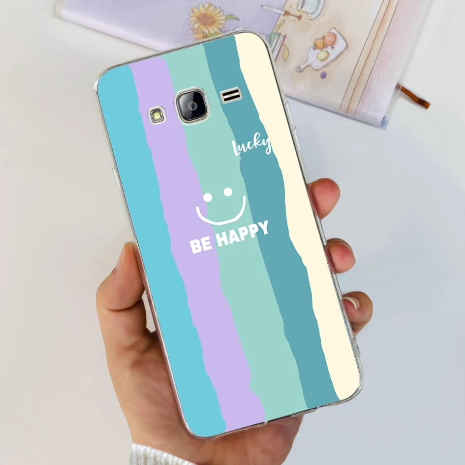 Clear Flower Design Soft TPU Silicone Phone Case