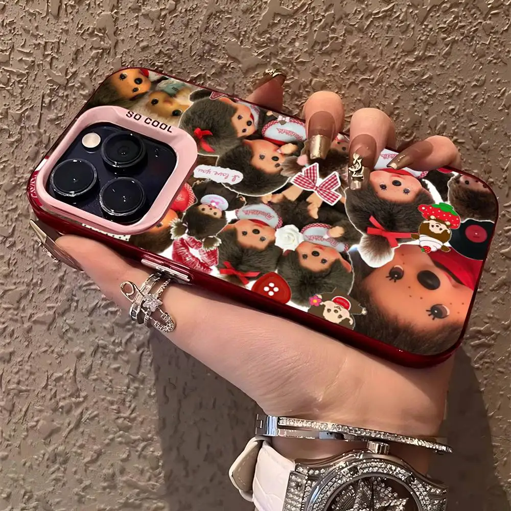 Colorful Cute M-Monchhichis Phone Case Cover