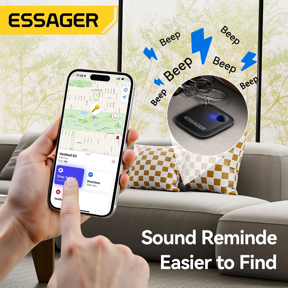 Essager Smart Bluetooth GPS Tracker