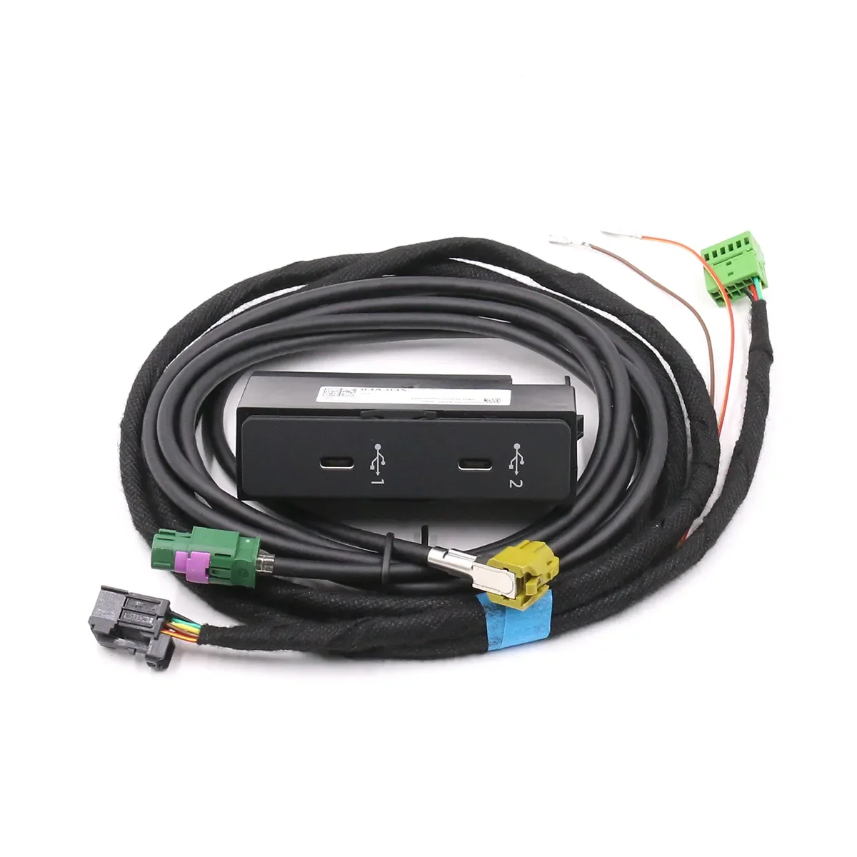 

Для Audi Q3 F3 Audio CarPlay AMI Type-C и Type-C музыкальный интерфейс смартфона AUX штекер кабеля 83A 035 736 A