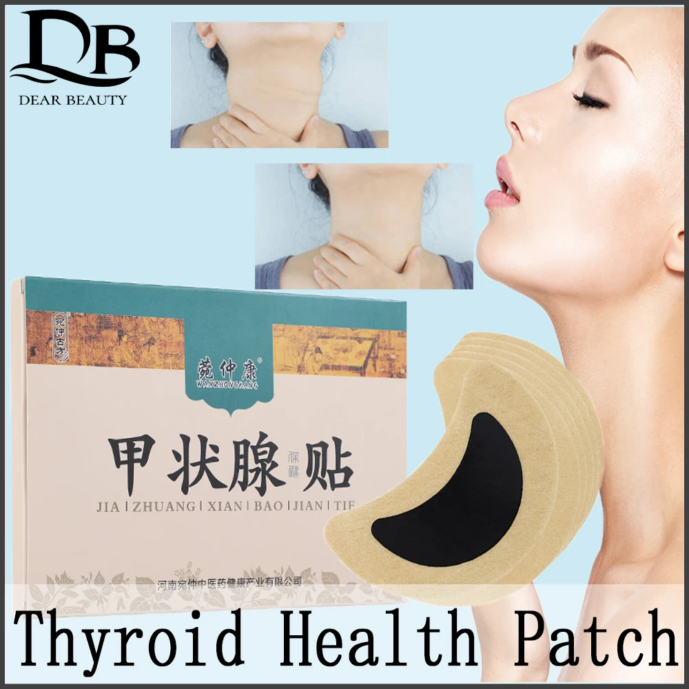 

Thyroid Massage Health Patch Lymphatic Sticker Nodule Plaster Ergonomically Design Hyperthyroid Acupoint Goiter Discomfort