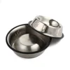 Cat Feeding Stainless Steel Pet Bowl Feed Water Food Bowls Multi-Specification Dog Cat Feeder Pet Supplies Dog Bowl 6