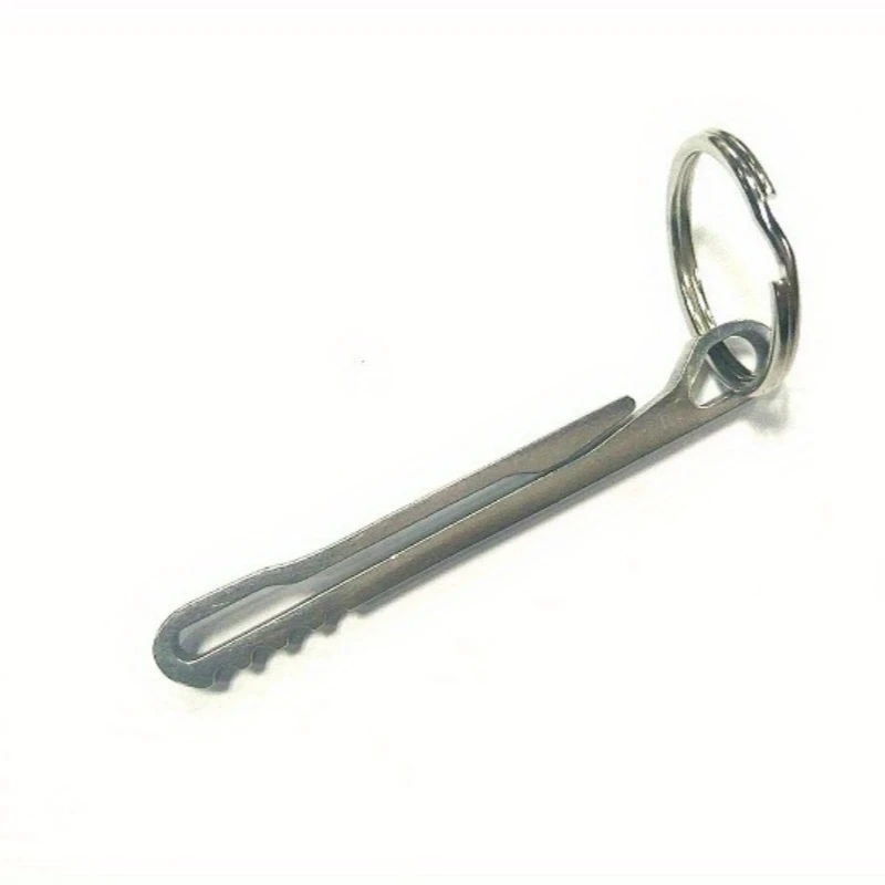 Outdoor EDC Multifunktions-Werkzeug Geldbörse Edelstahl Schlüsselanhänger Schlüsselring Karabiner Geldklammer Camping-Zubehör – Detail 7