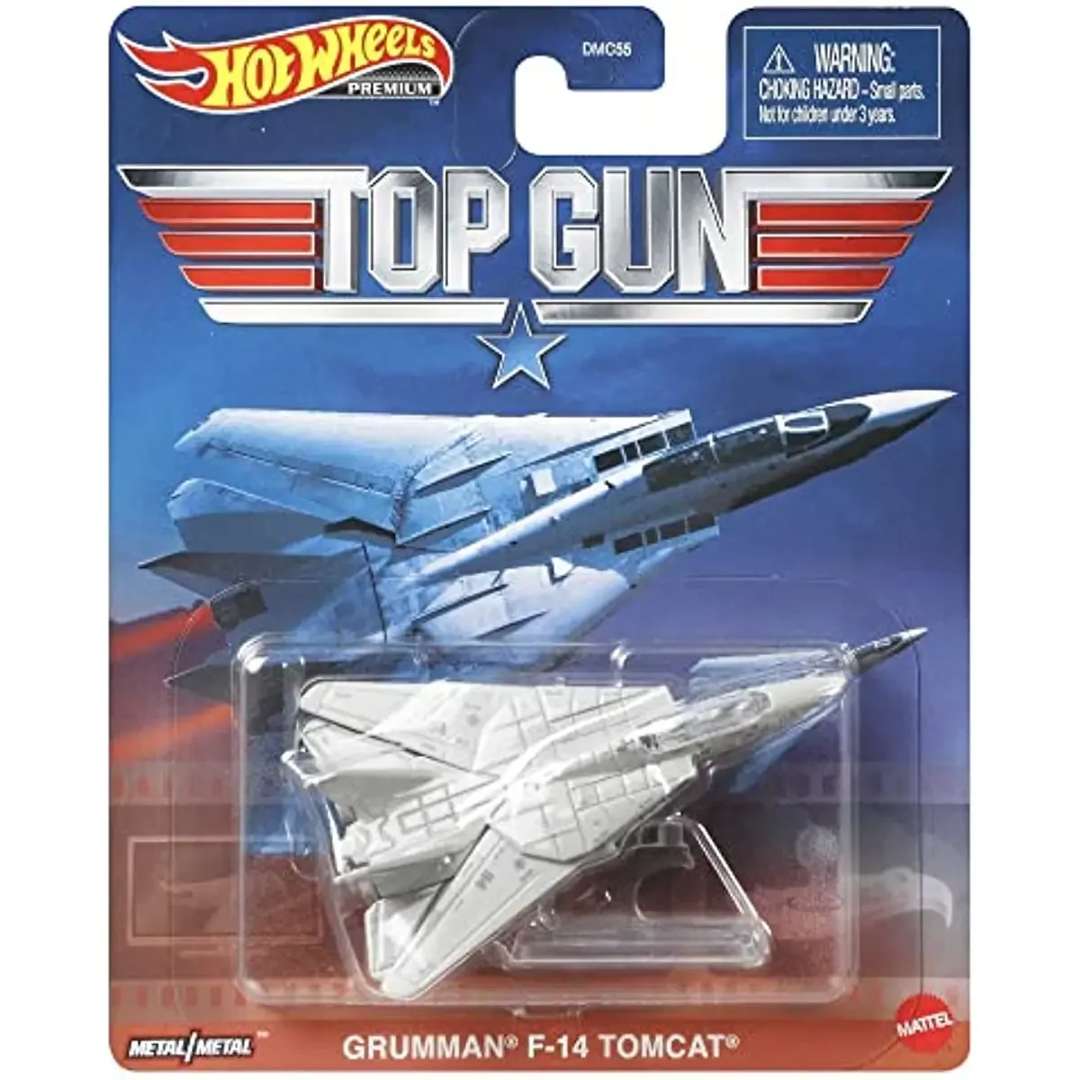 Original Hot Wheels Premium Metal Grumman F14 TOMCAT Tom Cat Top