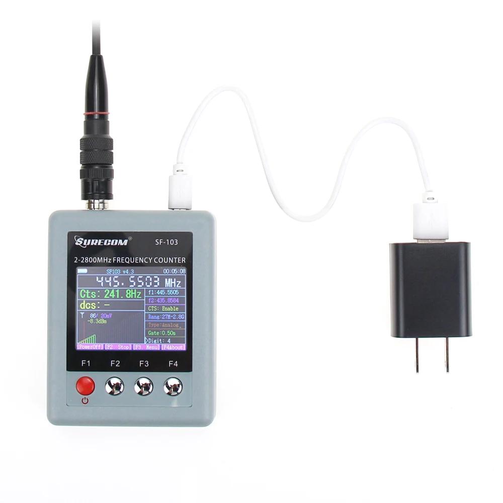 SURECOM SF-103 DMR Digital Signal Testable SF103 2MHz-200MHz/27MHz Tester 27Mhz-