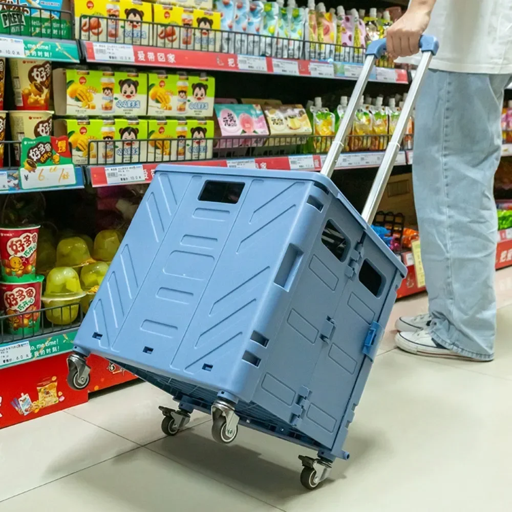 Lightweight Folding Shopping Cart 1
