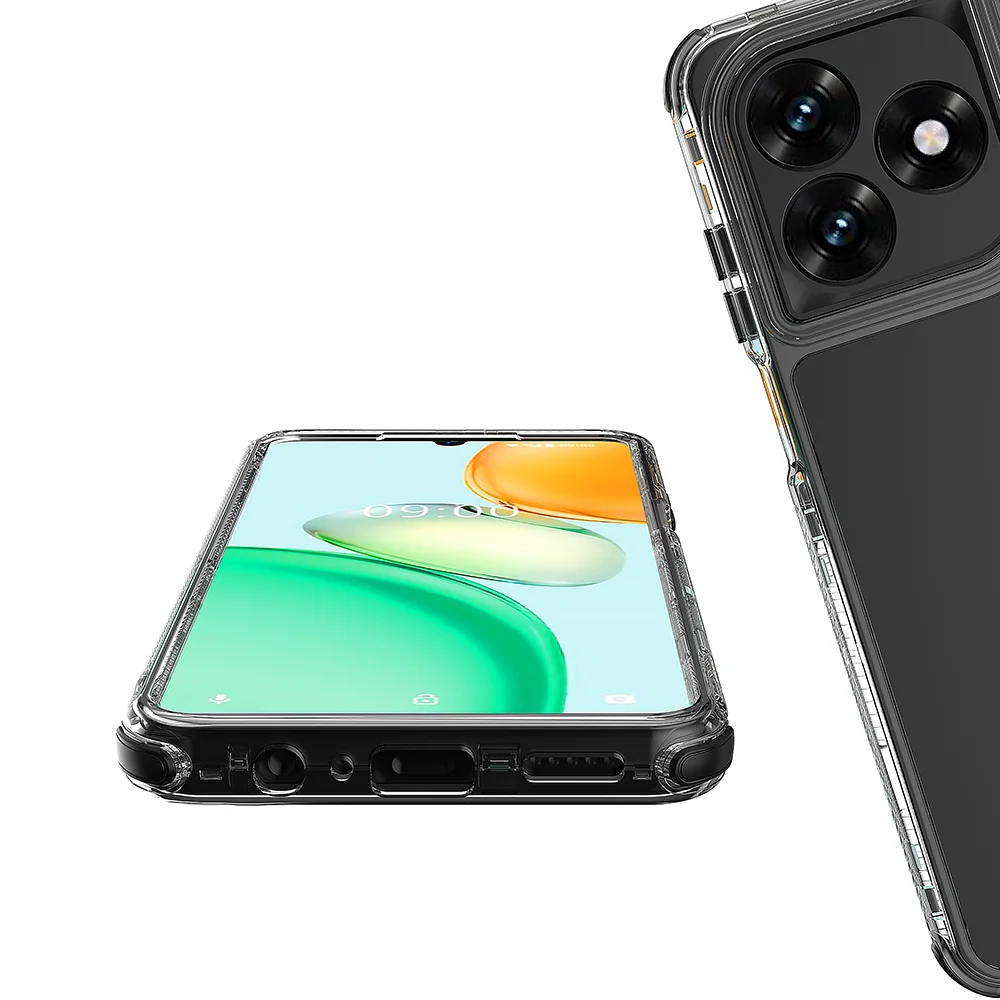 Multicolor Hybrid Shockproof Phone Case with Airbag Corners