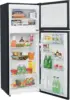 725 2 Door Apartment Size Refrigerator with Freezer, Stainless,7.5 cu ft 4