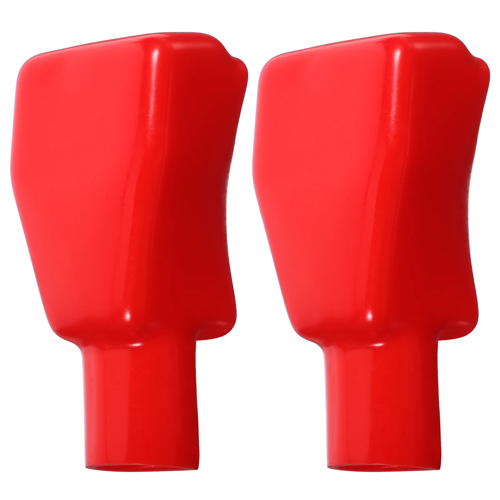 Batteries Car Terminal Cover Cap Post Covers Dust-proof Red Protector 2 PCS