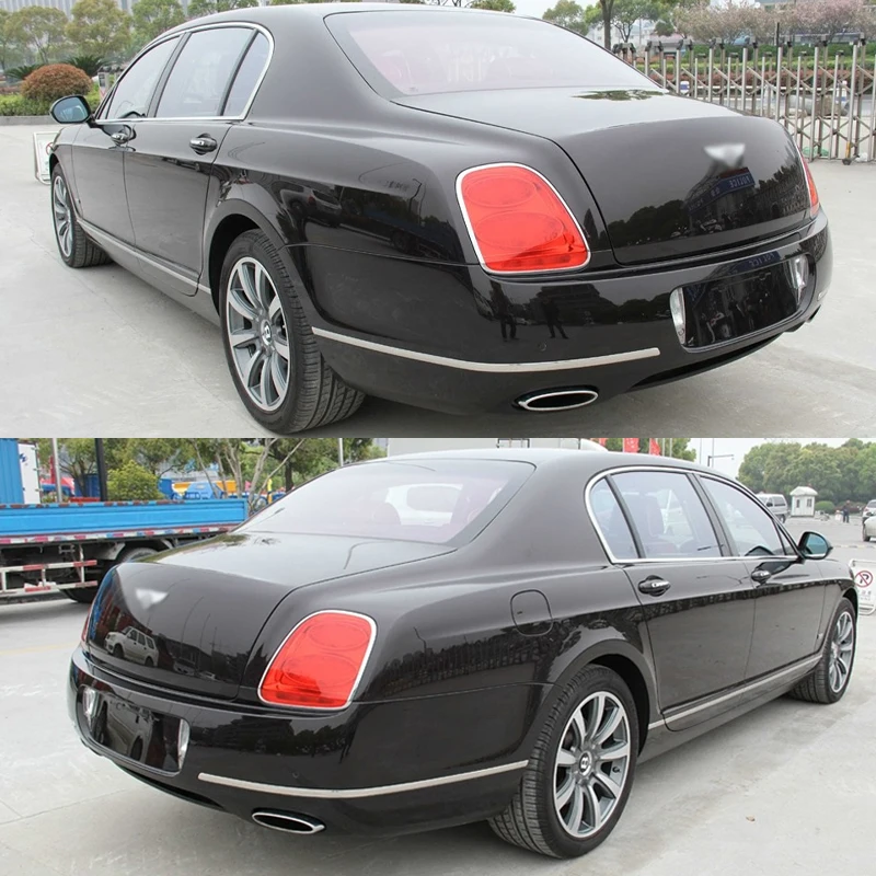 Originele Bentley Pasvorm - Chroom accenten voor de achterzijde