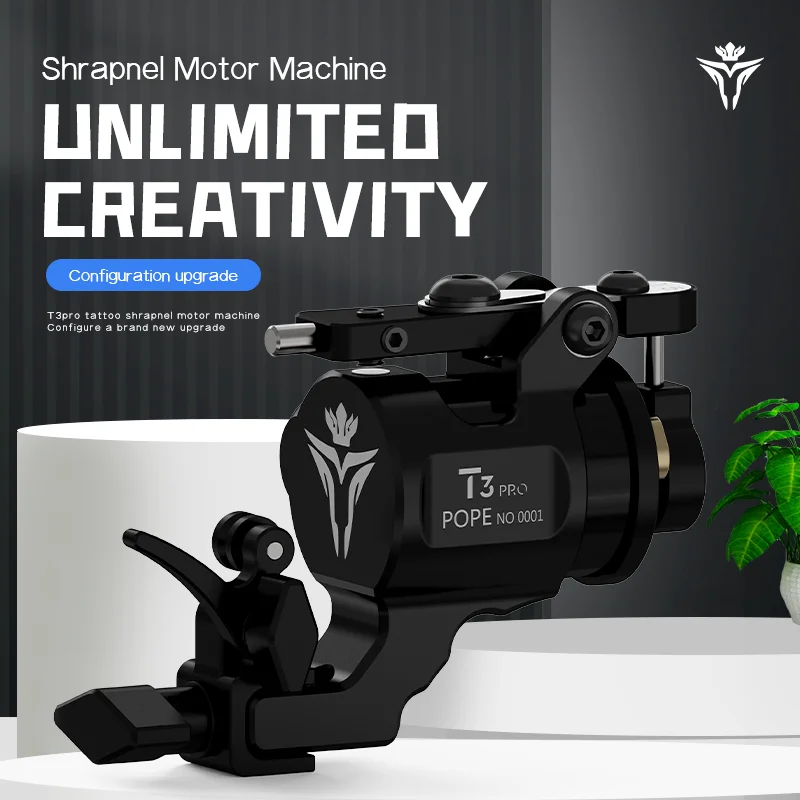 POPEIRONS Brand T3Pro Rotary Tattoo machine Adjustable Stroke 2225