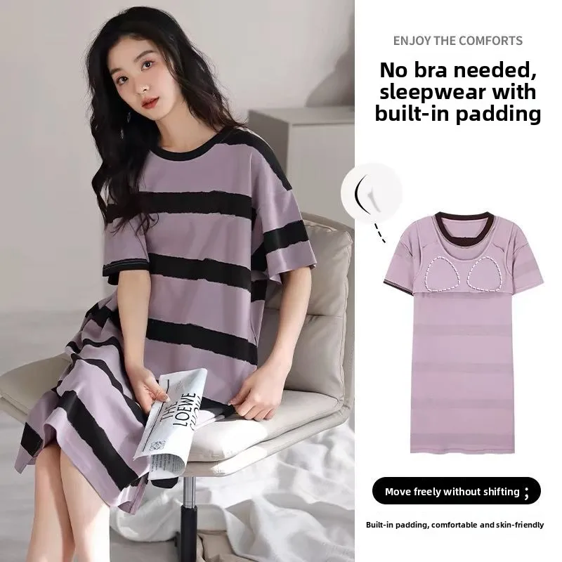 [nightgown with breast pads] 804