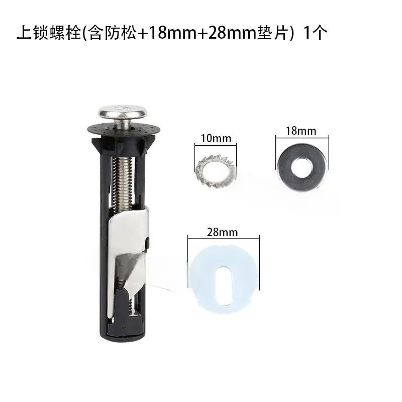 Heavy Duty Toilet Cover Fastener Bolt Kit Retractable Toilet Cover Bolt Kit Stainless Steel Tank Hinge Screws toilet seat accessories toilet hinge replacement toilet tank fixing kit