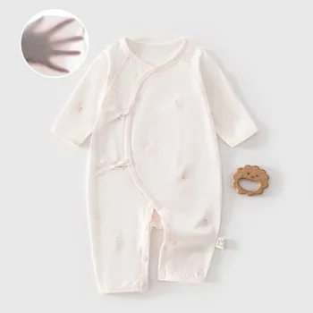 Summer 2026 Baby Rompers Ultra-Lightweight Breathable 100% Cotton Rompers for Baby Girls 0–6 Months Baby Boy Loungewear