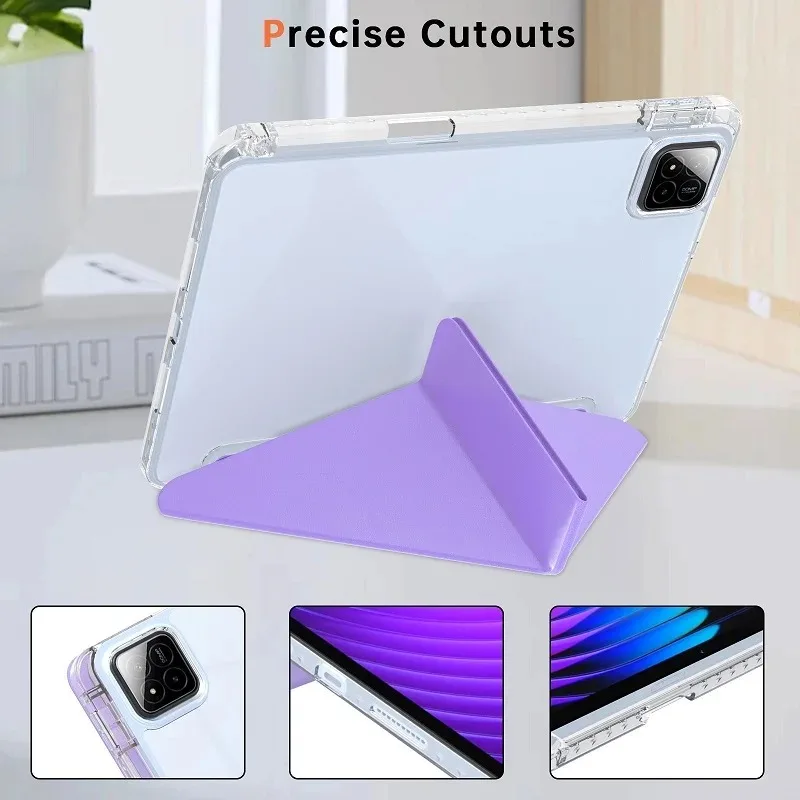 Premium Tablet Case with Pencil Holder and Smart Cover Feature