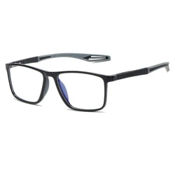 Ultralight Men's Sport Reading Glasses with Anti Blue Light Technology - 200 (Black)
