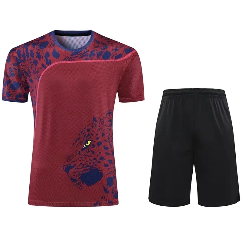 Table tennis sets Men/Women Kids Badminton Clothes sports Training T shirts Jersey Table Tennis Shirt Uniforms Customize