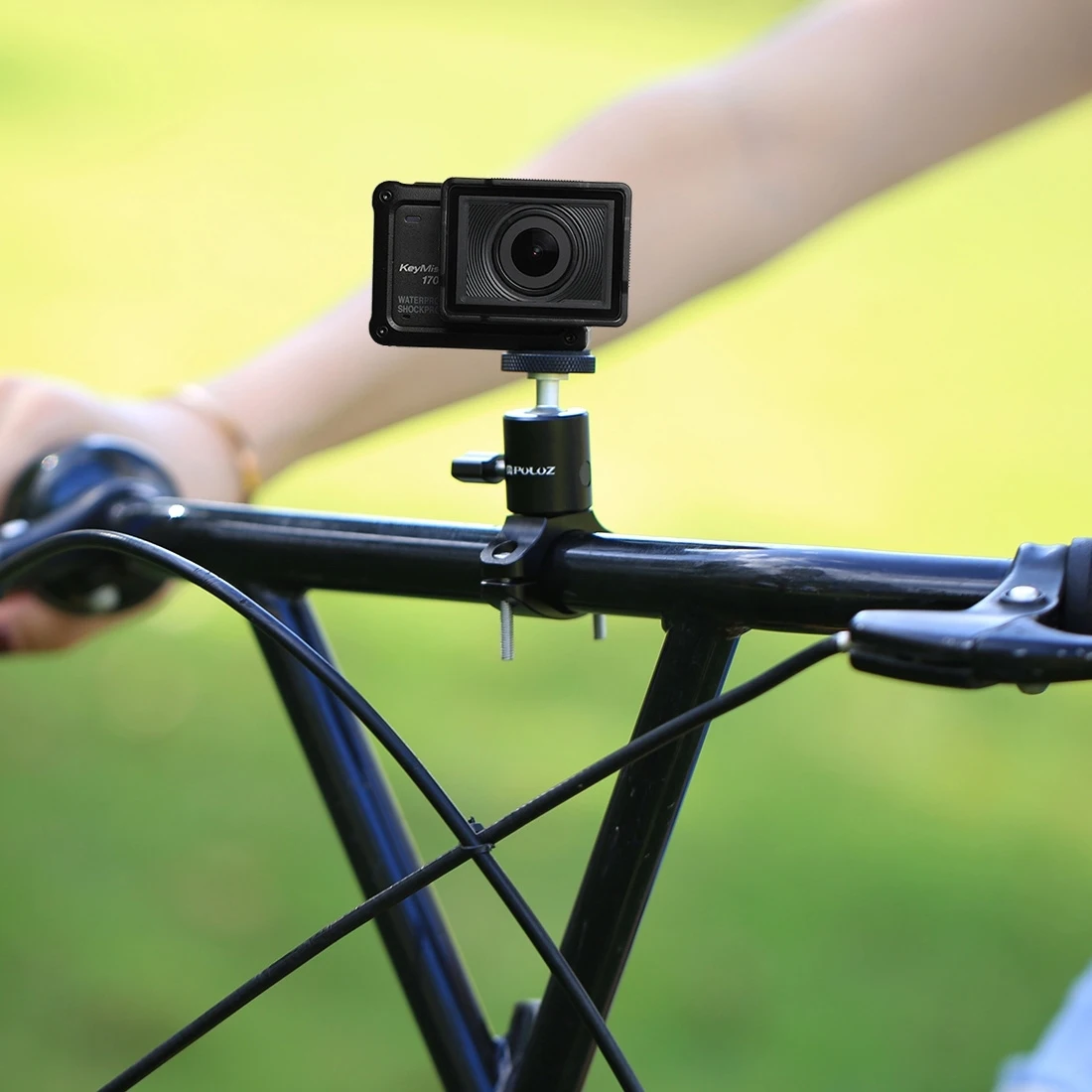 cabeça adaptador montagem para câmera ação gopro