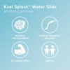 Kool Splash Inflatable Water Slide Swimming Pool Play Center with Built in Sprayers for Kids and Adults, Ages 6 and Up, Blue 5