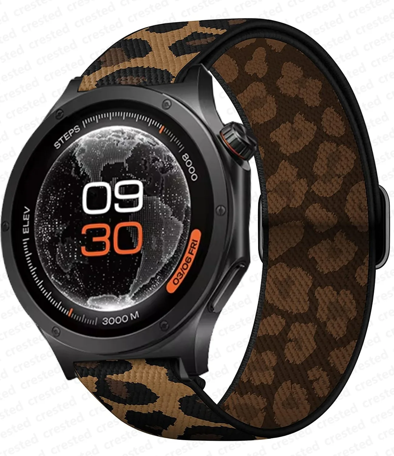 Adjustable Nylon Strap for Smartwatches - Elastic Bracelet Band Accessory