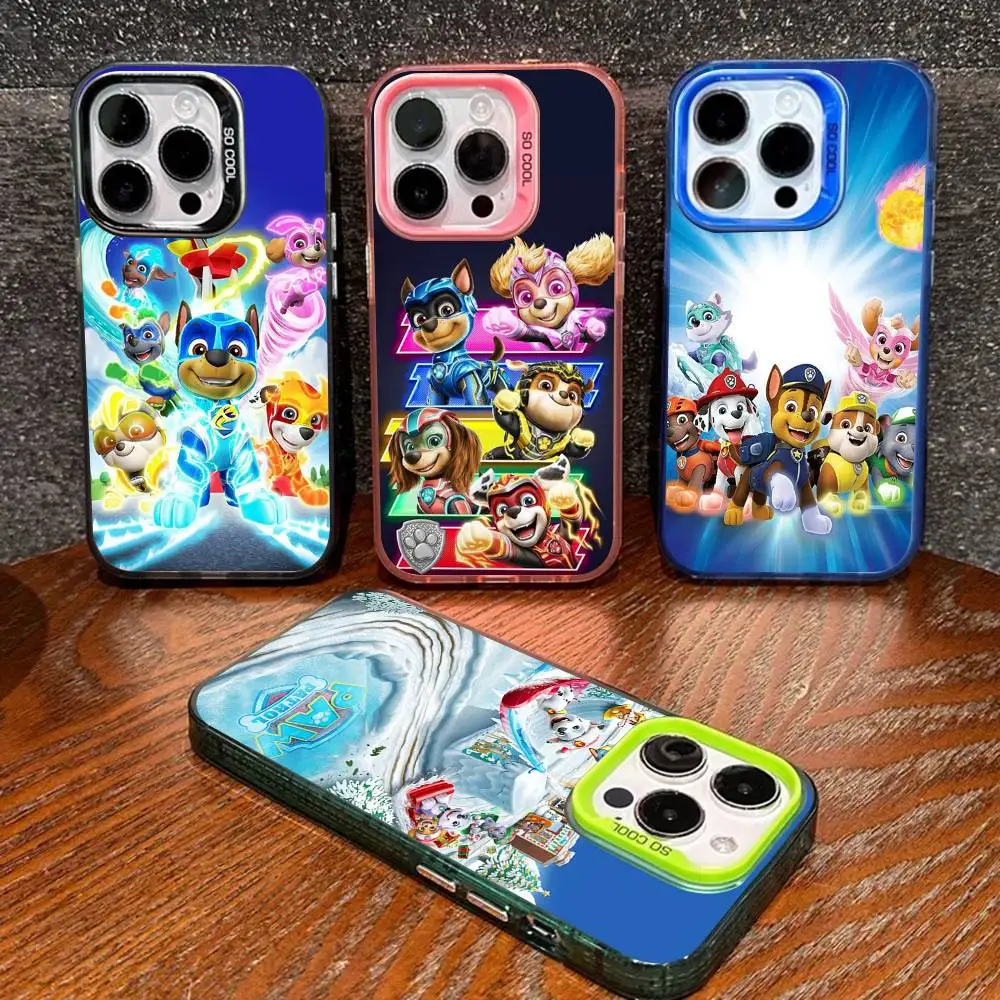 Adorable Cartoon P-Paw Colorful Phone Case Shell