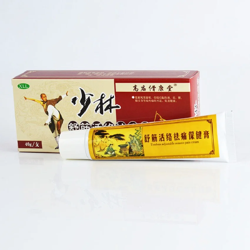 

Shaolin Shujinhuoluo Qutong health care cream neck, shoulder, waist and leg body care set herbal antibacterial cream
