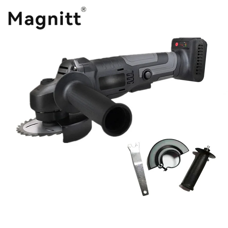 

125mm /100mm Brushless Cordless Angle Grinder Variable DIY Cutting Grinder Machine Power Tool Compatible for Makita 18V Battery