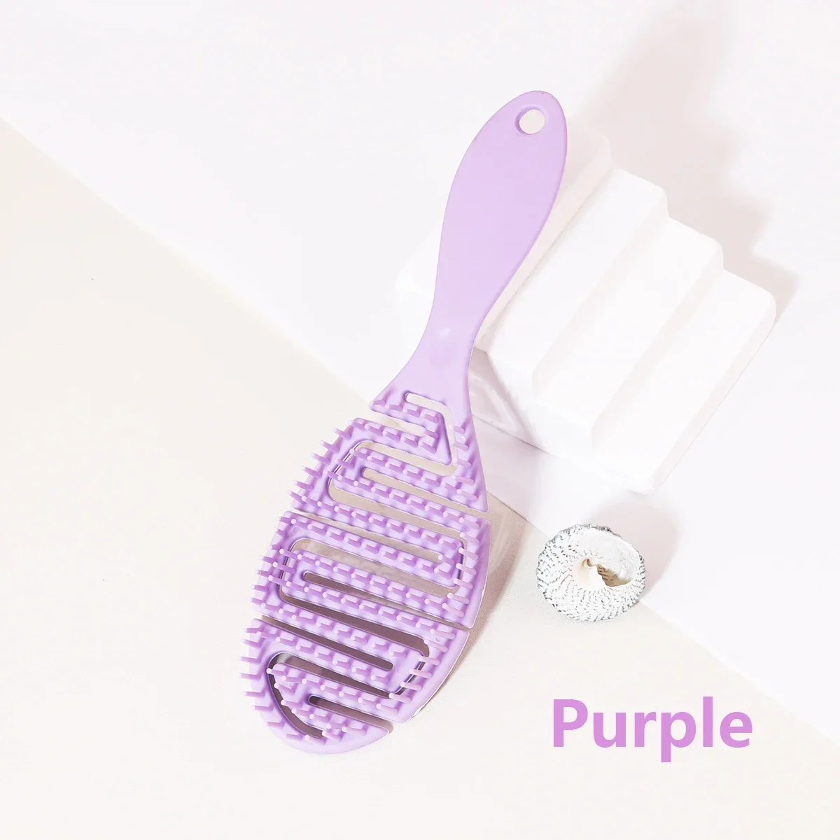 Hair brush Scalp Massage Hair Brush Hollow Anti static Wet Hair Drying Dryer Brush Styling Tool Special for real hair wigs