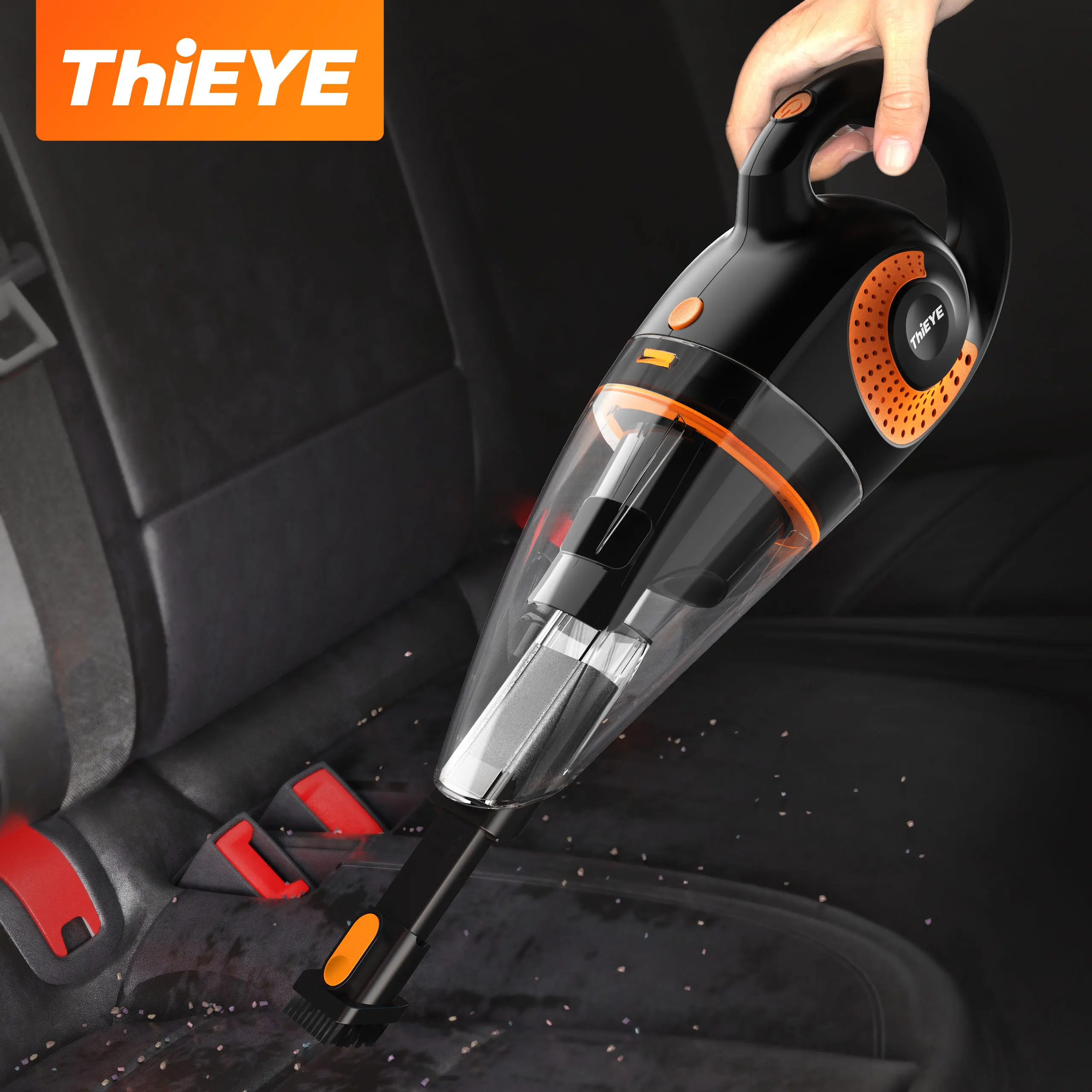 Thieye Portable Vacuum Cleaner 13000pa High Power Suction Cordless