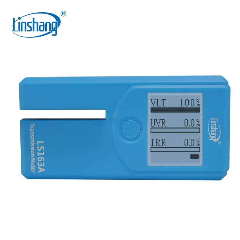 

Solar Film Transmission Meter Tint Meter for UV Infrared and VL Transmittance Automobile Windshield & Stick-Film Glass LS163A