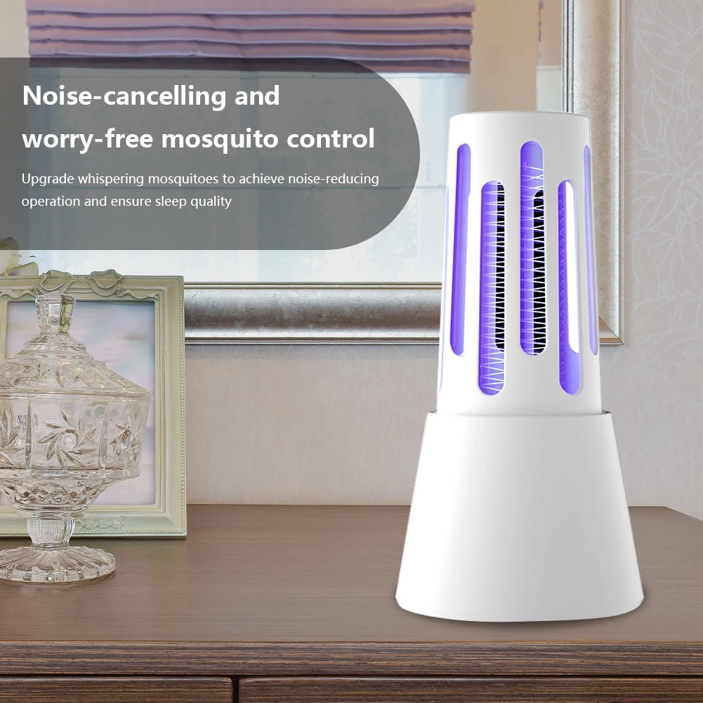 110-220V Electric Shock Mosquito Killer Lamp USB Fly Trap Zapper Insect Killer Repellent Bedroom Outdoor Anti Mosquito Trap