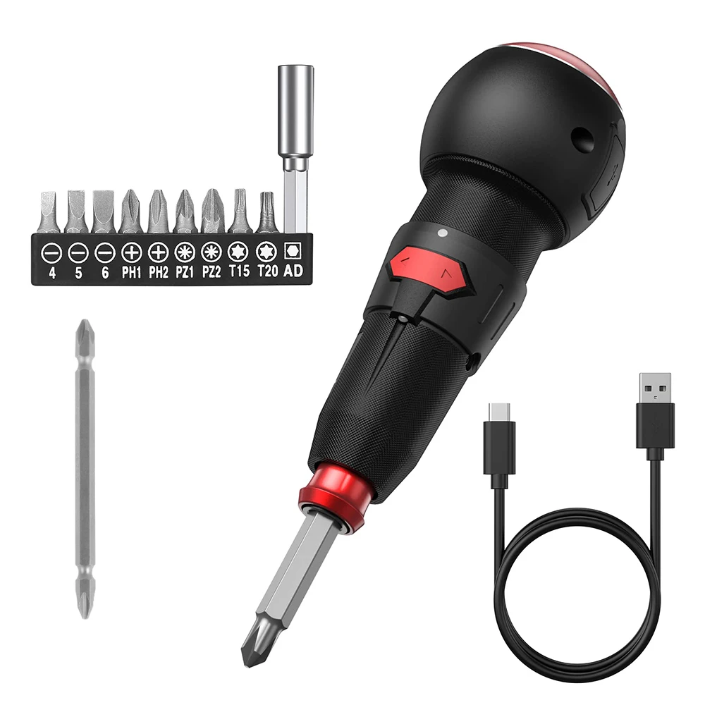 미니 전기 스크루 드라이버, 무선 드릴, 1800mah 리튬 배터리, 3.6V 슈퍼 토..
