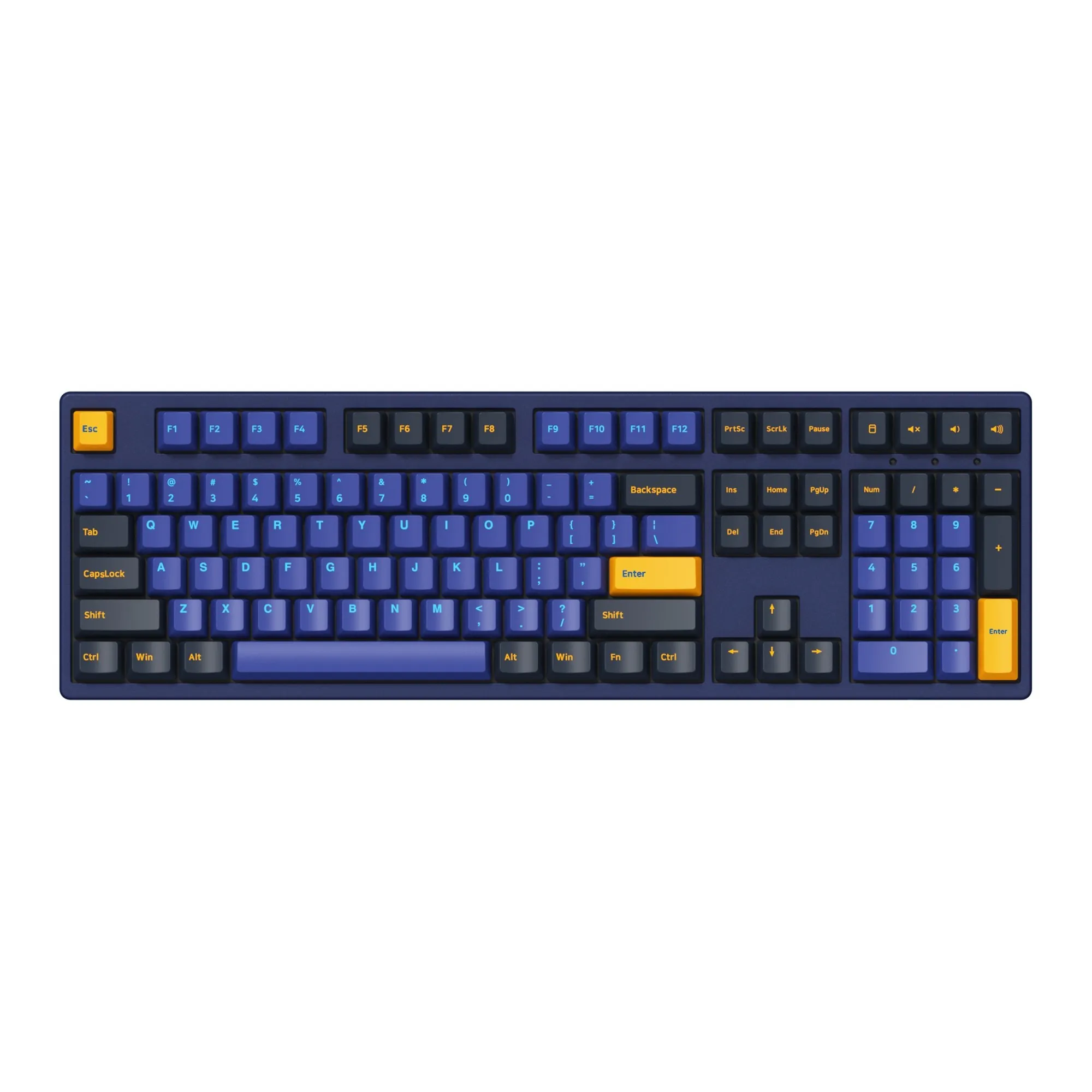 

Akko 3108 DS Horizon Full-Size Mechanical Gaming Keyboard Wired 108-key with Cherry Profile PBT Double-Shot Keycaps