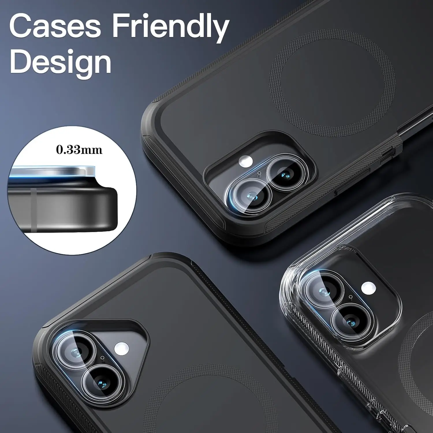 Premium HD Lens Protector Set: 9H Anti-Scratch Camera Lens Shield (2/4PCS)
