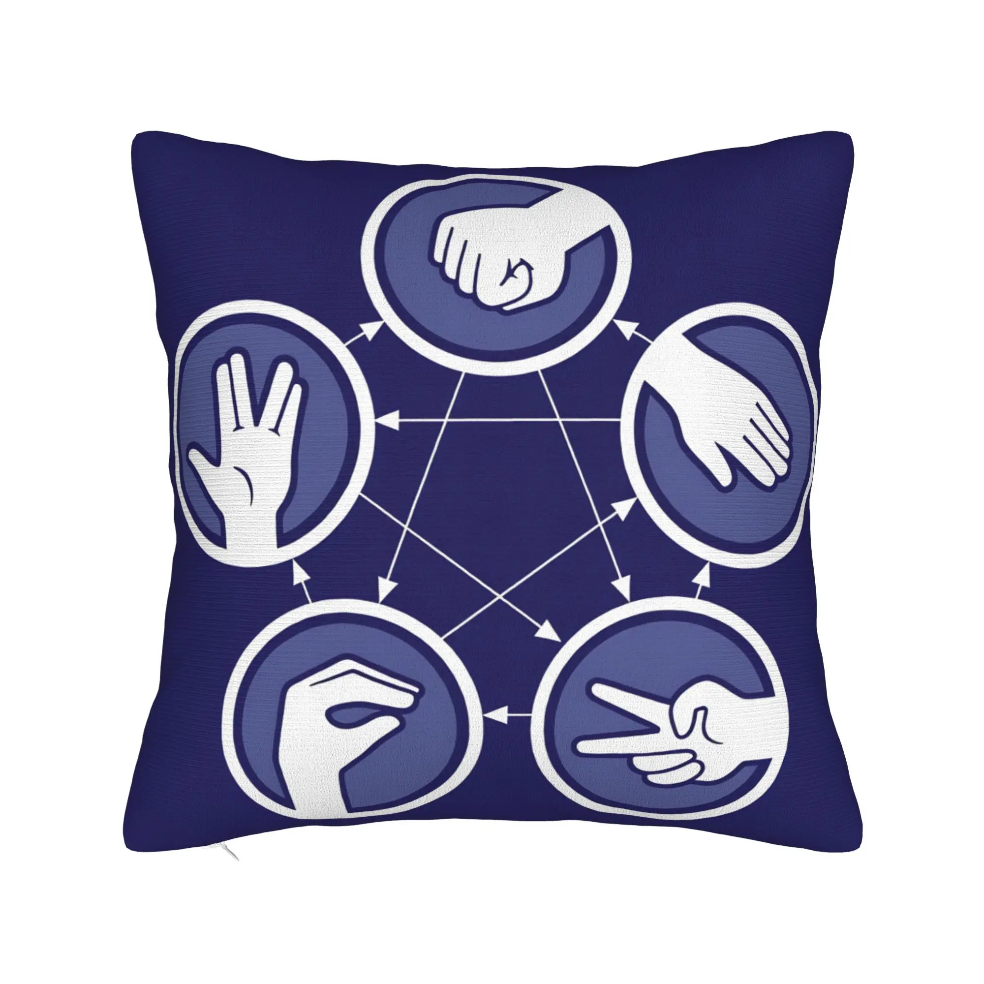 Funny TV Show-Inspired Pillowcase - Soft and Kawaii Decor for Couch, Sofa, or Bedroom