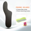 1Pair Morton’s Extension Carbon Fiber Insole Rigid Shoe Insert Big Toe Plate for Morton's Toe, Turf Toe, Hallux Rigidus Arthrit 2