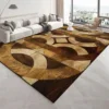 Modern Golden Geometry Carpet for Living Room Light Luxury Rugs for Bedroom Decor Large Area Lounge Sofa Side Floor Mats 200x300 4