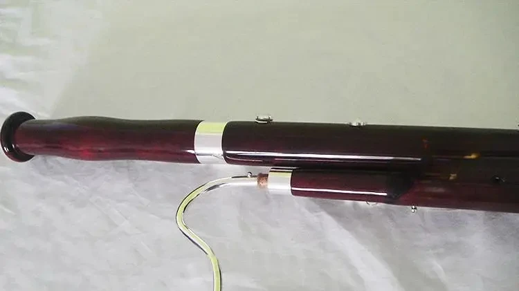 Roffee Children Silver plated F tone Maple Wood Bassoon