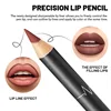 Waterproof Matte Lipliner Pencil Red Contour Tint Lipstick Long Lasting Non-stick Cup Moisturising Lips Makeup 12 Colors 3