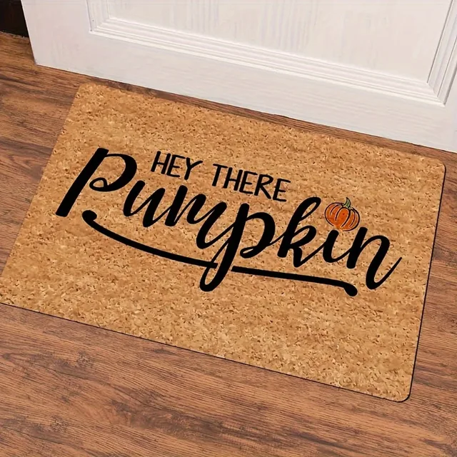 Hey There Pumpkin Fall Entrance Mat 1