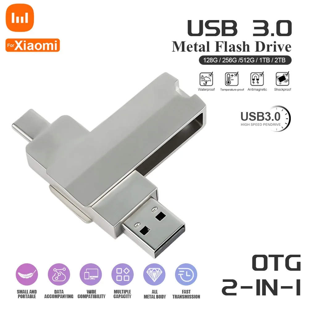 Pen Drive 2Tb Usb Flash Drive 1Tb Usb3.0 Ad Alta Velocità Per Pc Mobile 128Gb Mini Pendrive Usb Flash Drive 256Gb Memory Stick 512Gb