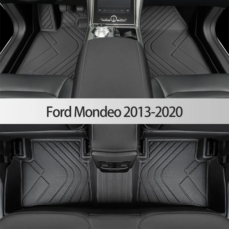 Floor Mats Fits Ford Mondeo 2014-2025 SD | Custom Fit Waterproof 3D TPE Car Mat