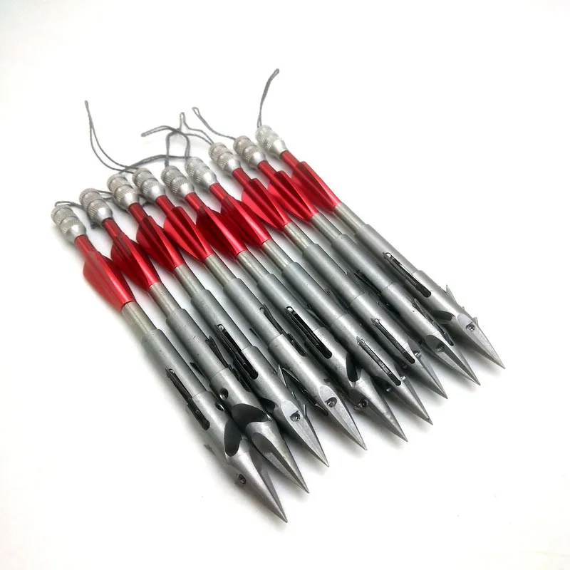 10/20pcs Fishing Slingshot Catapult Dart Stainless Steel Arrow